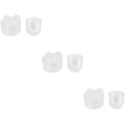  3 Count Fischfutter Feeder Futterspender Aquarium Aquariumzubehör
