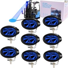 Forklift Blue Light, Led Warning Safety Light, 12V-80V 20W Tractor Work -2