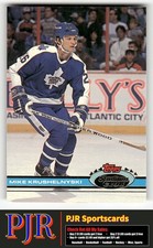 Mike Krushelnyski 1991-92 Stadium Club #54 Toronto Maple Leafs