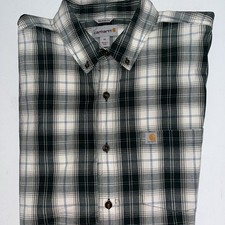 Carhartt Men s Relaxed Fit Button Down Shirt size XL