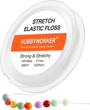 Elastic Stretch Bracelet String Cord for Jewelry Making and Bracelet Making Whit