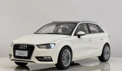 1/18 AUDI A3 SPORTBACK CAR DIE CAST MODEL WHITE RARE | eBay