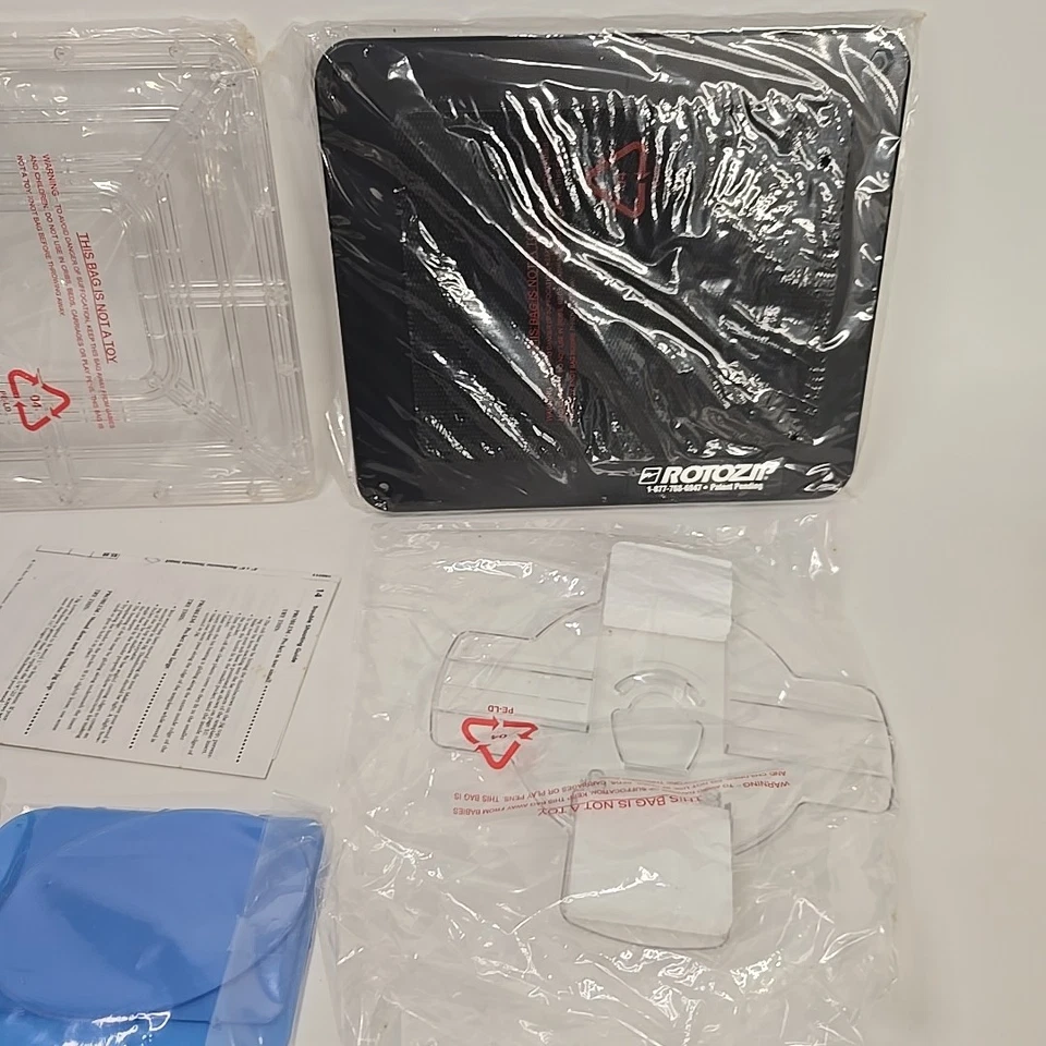 RotoZip Saw Rotary Tool Picture Frame Maker Kit Accessories All New Parts Nice - Image 2 of 3