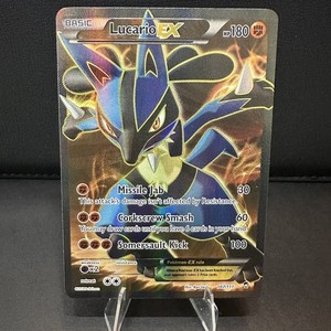 pokemon card lucario ex full art MEGA - 228/193 (228/193) Comes with 1 oversized promo card of Mega Lucario ex Mega Lucario Ex - Pokemon