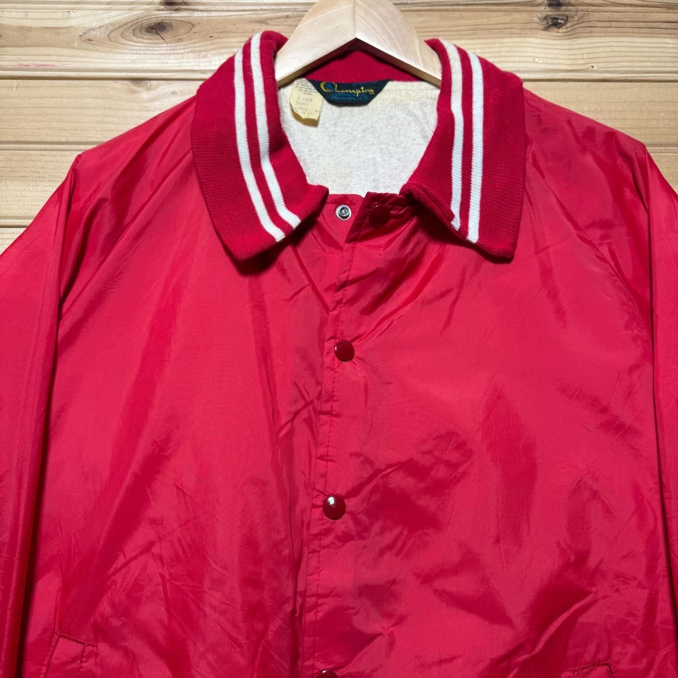 Chaqueta de fútbol americano de bombardero satinado de la NFL campeón de los años 70 vintage talla grande Foto 3 de 4