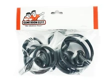 Alvin G World Tour Pinball Machine Replacement Repair Rubber Ring Kit Black