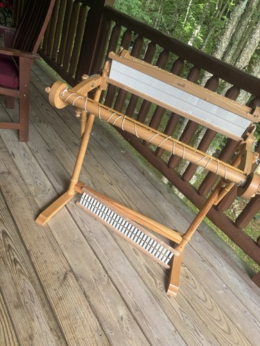 Kromski Harp Forte 24" Rigid Heddle Loom & Stand + 2 Heddles 5dpi & Chunky