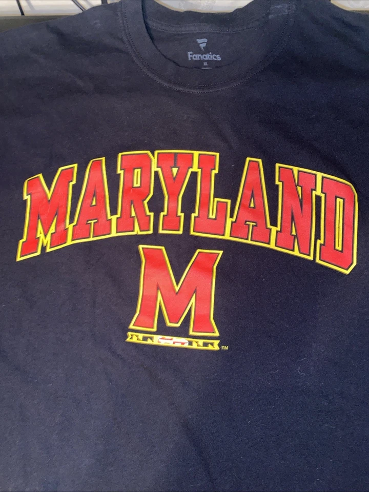 Maryland Terrapins Fanatics Brand Shirt Size XL - Image 2 of 3