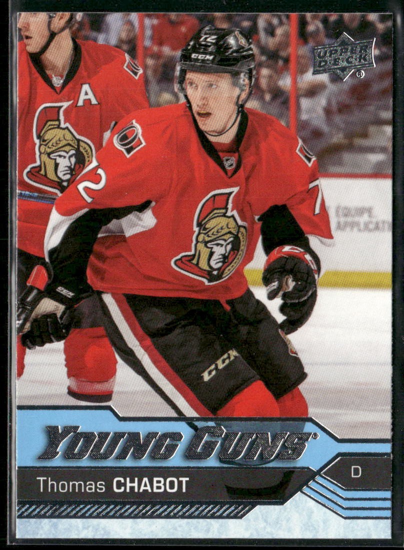 2016-17 Upper Deck #488 Thomas Chabot Young Guns