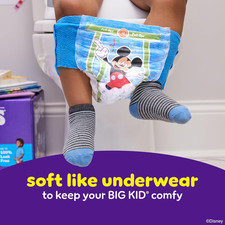 Boys' Potty Training Pants, Size 5T-6T Training Underwear 46-60 Lbs , 80 Cou...
