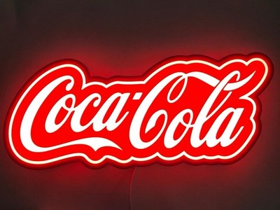 Coca Cola Design Lampe, Sammlerstück, Beleuchtung, Deko, Wohnen, LED