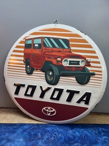 Plaque Métal Déco Vintage - Forme Arrondie - Garage Voiture - Full