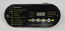 Aquacal 4 Button Replacement Display Control Panel ECS0276 LPR-AL7822 LBP0049