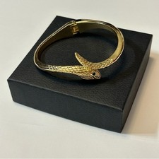 Gold Plated Snake Bracelet NWOT