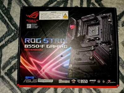 ASUS ROG STRIX B550-F GAMING ATX Motherboard AMD AM4 DDR4 Multi-GPU Support