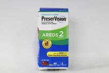 PreserVision AREDS 2 Eye Vitamins Mini Softgels  90 Count  EXP:04/30/2026