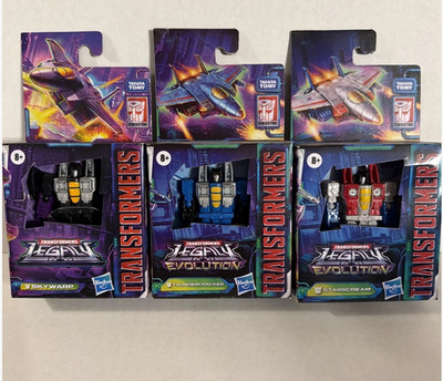 Transformers Legacy Core Class seekers squad Starscream, Thundercracker, Skywarp