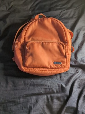 Victoria's Secret PINK Mini Ripstops Backpack Purse Bag apricot/coral NWT