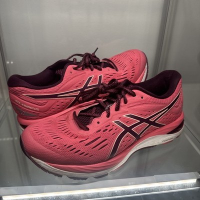 Asics Womens Gel Cumulus 20 1012A008 Pink Running Shoes Sneakers Size 10