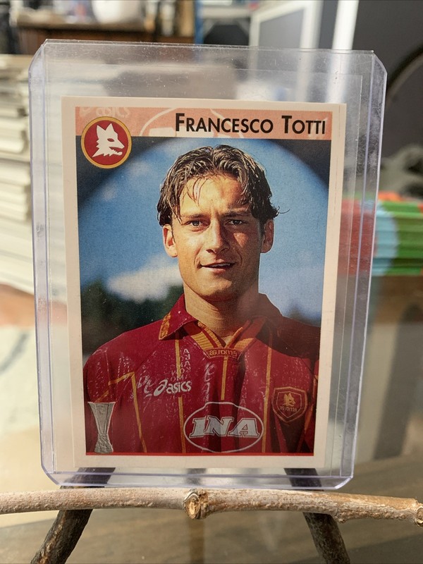 1996-97 Panini Calcio Coppe Francesco Totti # 138 AS Roma Italy