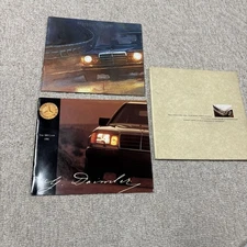 1985, 1986, 1994 Mercedes-Benz pamphlets