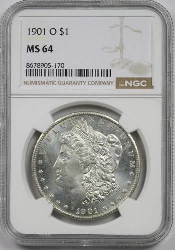 1901-O $1 NGC MS 64 Morgan Silver Dollar