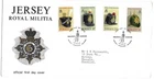 Jersey Comm/FDC - Jesery Royal Militia - 1972 (JES403)