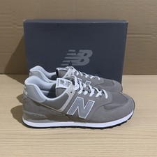 New Balance 574 Core Classic Gray White Traditional Athletic US Men  s Size 11