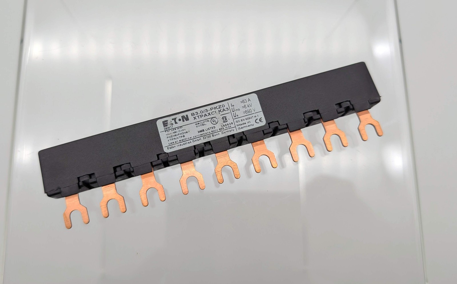 Eaton XTPAXCLKA3 3 Phase Commoning Link XT Series B-Frame Manual Motor Protector