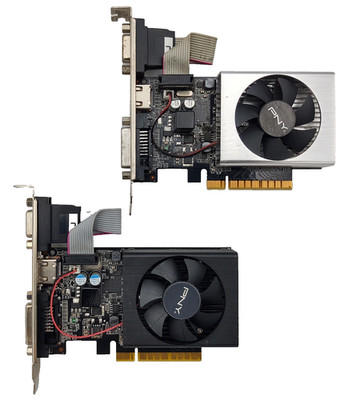2x PNY Nvidia GeForce GT 710 2 GB DDR3 PCI Express x8 Desktop Video Card