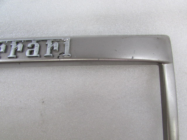 Ferrari California, Radio Bezel, Silver, Used, P/N 80521600