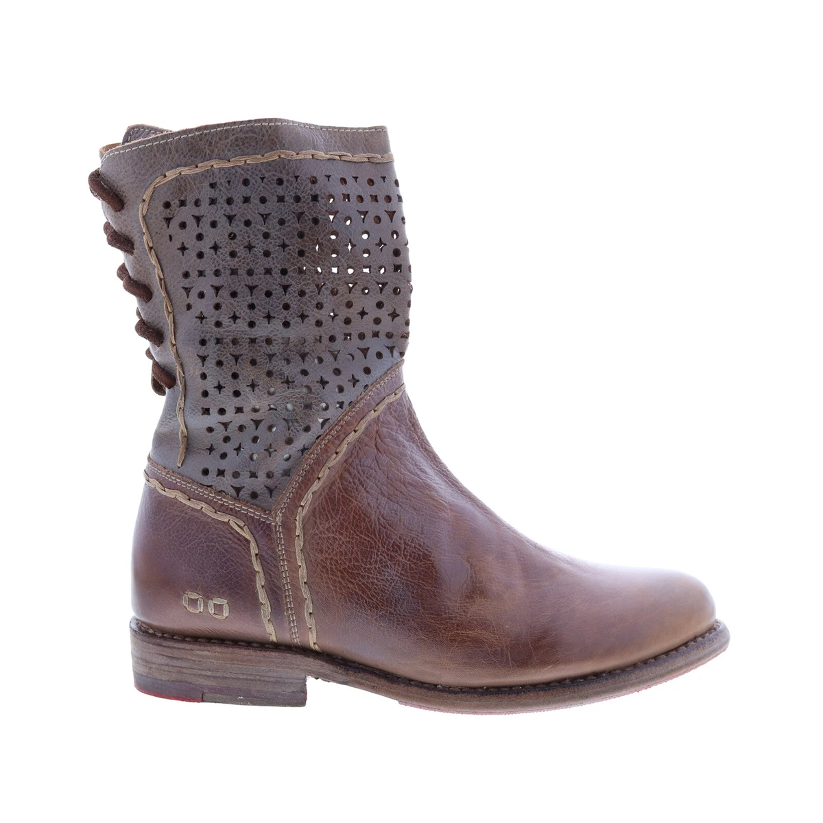 Bed Stu Cheshire S F321141 Womens Brown Leather Lace Up Casual Dress Boots