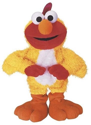 2001 Sesame Street Vintage Chicken Dance Elmo - Dances & Sings