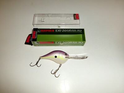 Rapala Dives To 20 FT DTMSS20 RSD Regal Shad - Used