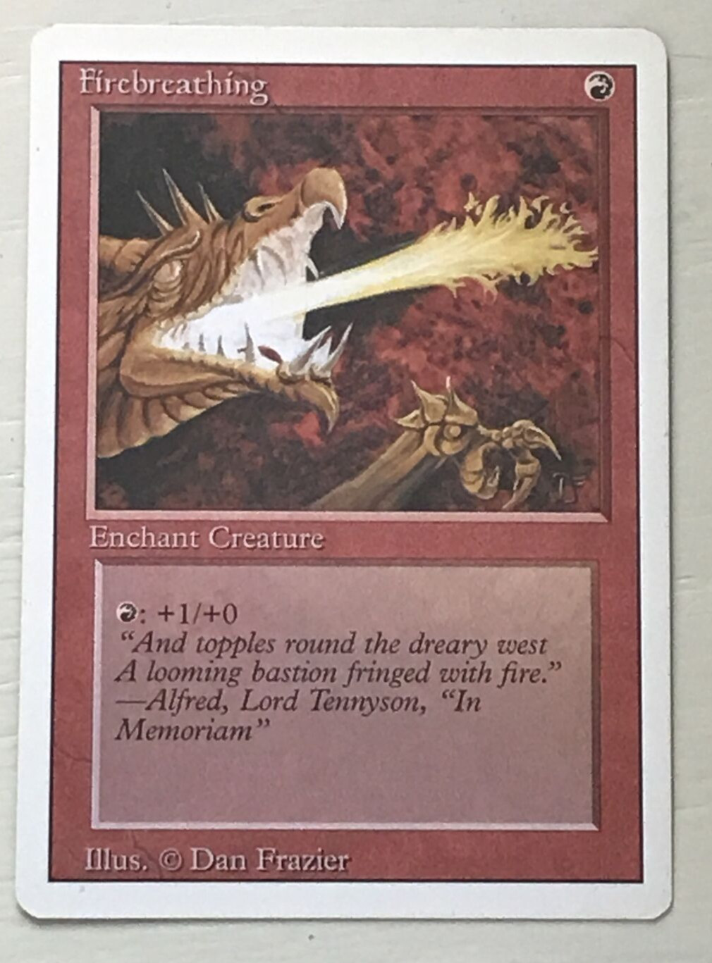 MTG - Magic the Gathering - Revised Edition (1994) -  Firebreathing
