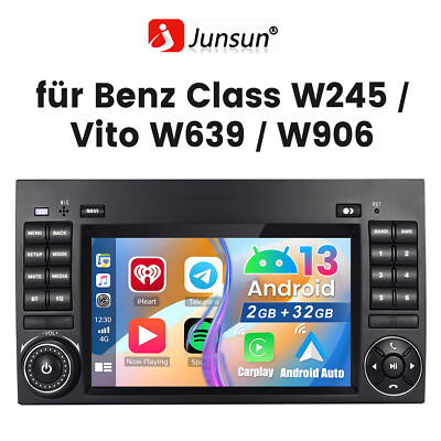 Autoradio Für Mercedes-Benz A B Klasse Vito W169 W639 W245 GPS Navi Android 13.0