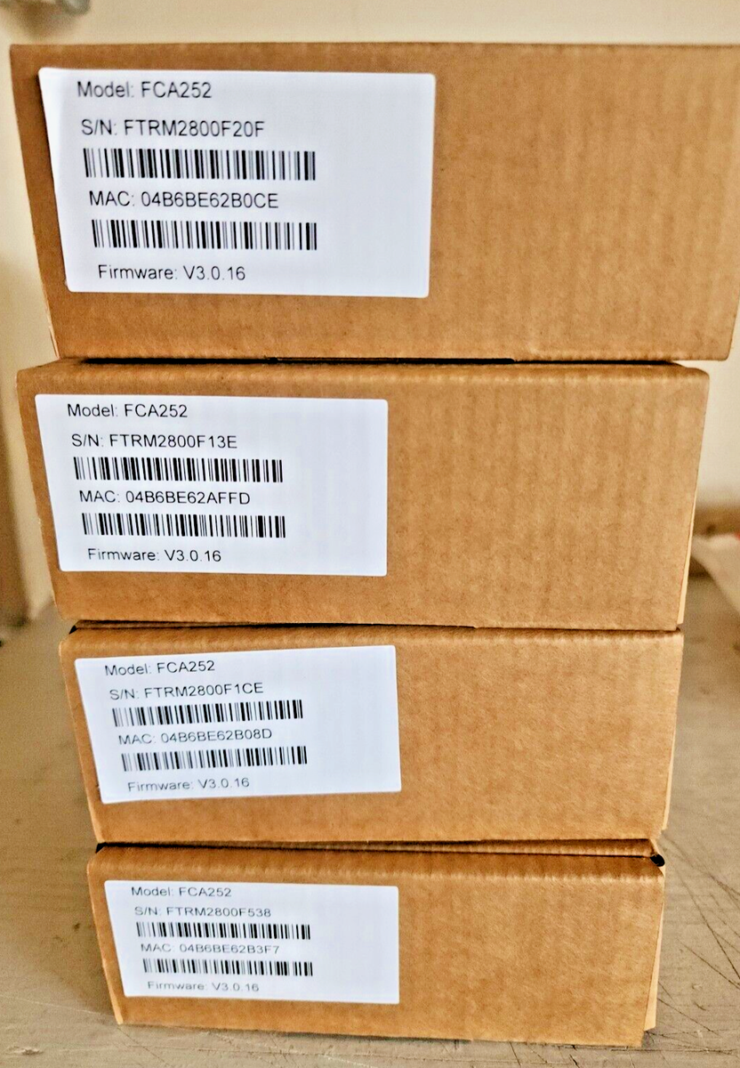 LOT OF 4 / BRAND NEW FRONTIER FCA252 MoCa 2.5 Ethernet Network