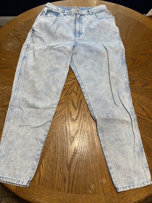 Vintage Stefano International Acid Wash Tapered Denim Jeans 32 x 29in