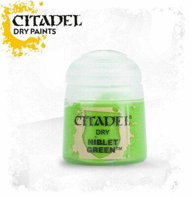 Games Workshop Warhammer - Citadel Colour paint DRY Niblet Green 12ml