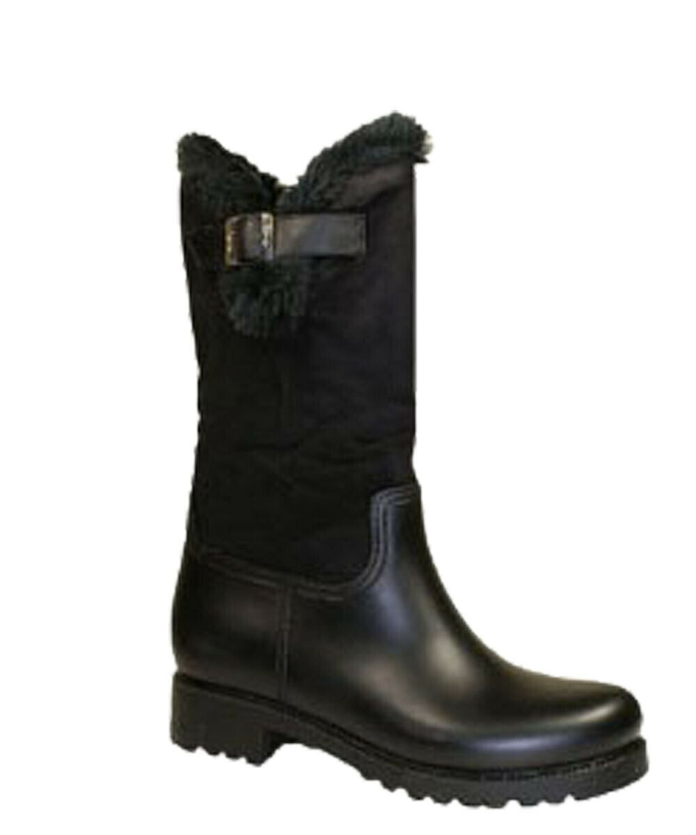 Womens Wide Calf Wellies - Black Spot - Regular Fit In Foot And Ankle – Wellies - Foto 11