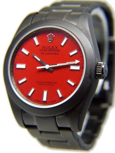 Rolex Men's Milgauss PVD/DLC - 116400 