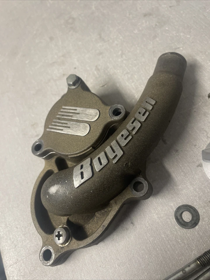 Suzuki RMZ250 RM-Z250 2009 2007-2012 Boyesen Supercooler kit de bomba de agua magnesio Foto 3 de 4