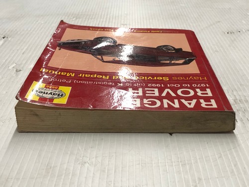 Range Rover 1970 to Oct 1992 (Petrol) Haynes Service and Repair Manual - 第 6/7 張圖片