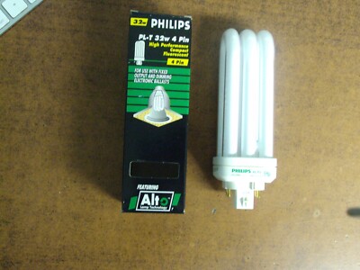 New Philips PL-T 32W/35/4P 4 Pin 32W Bulb B36