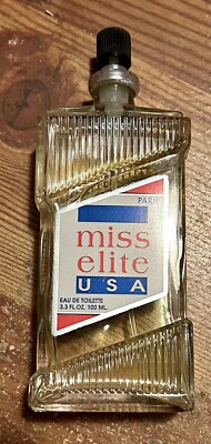 Miss Elite USA Perfume Eau De Toilette FL Oz 100 ML Vintage No