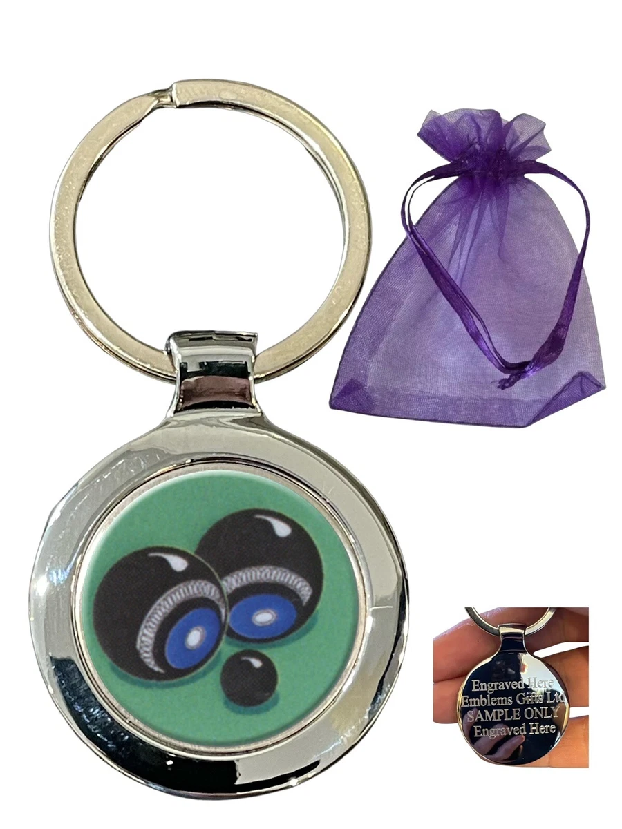 Bowling Bowls And Jack E Personalised Beta Keyring in Gift Bag