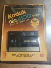 Kodak Disk 4100 Vintage Camera WITH BUILT IN ELECTRONIC FLASH NEW IN PACKAGE