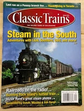 CLASSIC TRAINS Magazine Winter 2013 Steam in the South, L&N, Southern, C&O