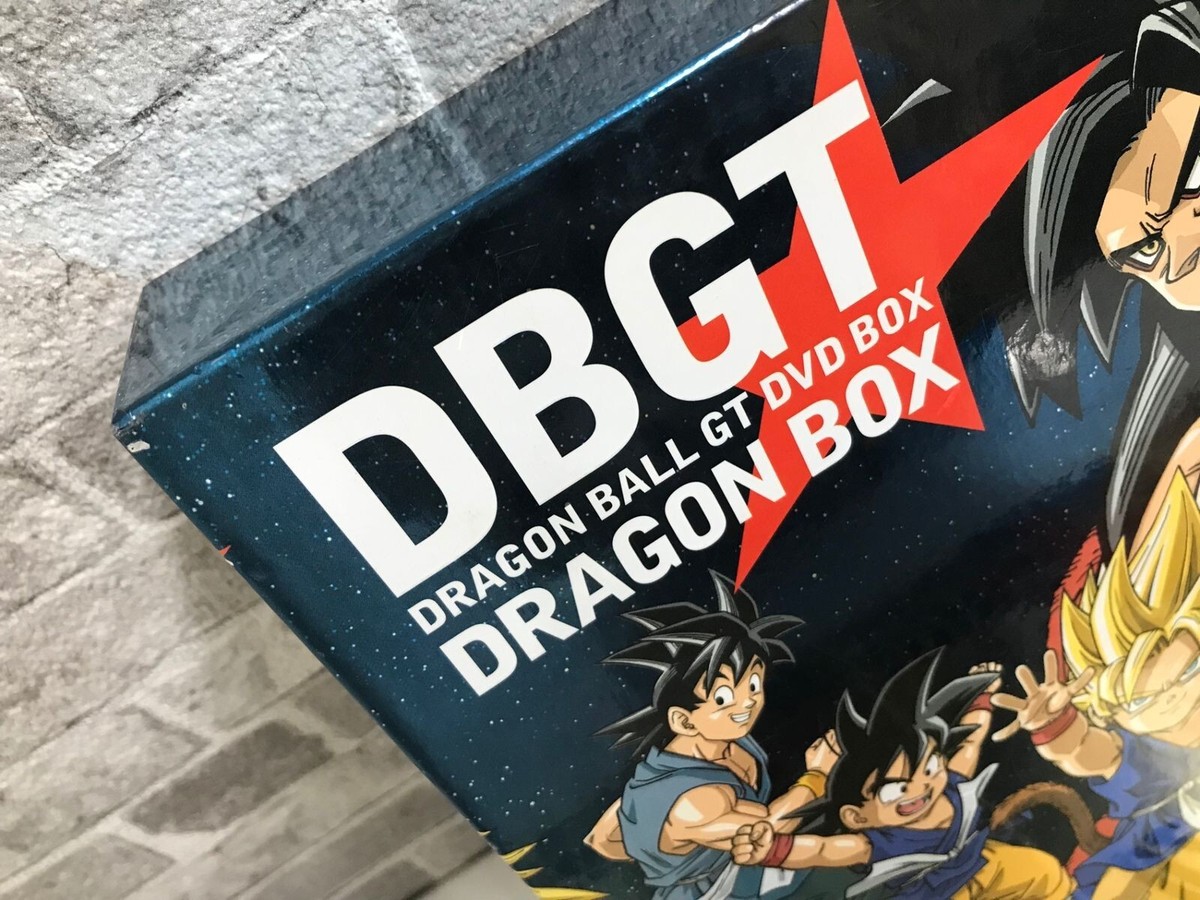 DRAGON BALL DVD BOX DRAGON BOX GT DBGT AKIRA TORIYAMA GOKU DRAGON BALL DVD BOX DRAGON BOX GT DBGT AKIRA TORIYAMA GOKU