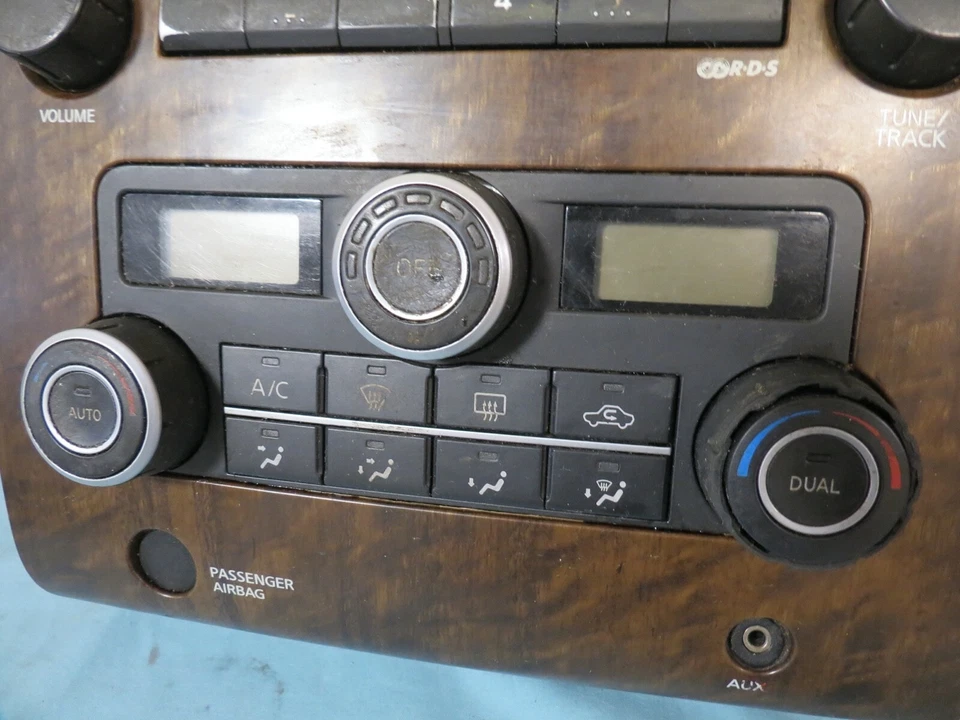 ✅ 08-12 Nissan Titan Radio AUX CD RDS DVD Player Climate Control OEM 27500-ZR21A - Image 4 of 4